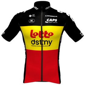 Cykeltrøje 2024 Lotto Dstny Gul